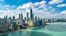 Chicago skyline and lakefront